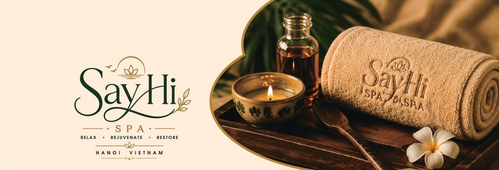Say Hi Spa – Relax · Rejuvenate · Restore